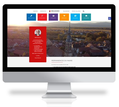 En savoir plus sur la création du site internet de la mairie de Réguisheim 68 Alsace