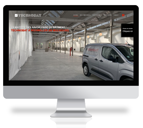 Création site internet Technobat, entreprise de BTP à Richwiller 68 Alsace
