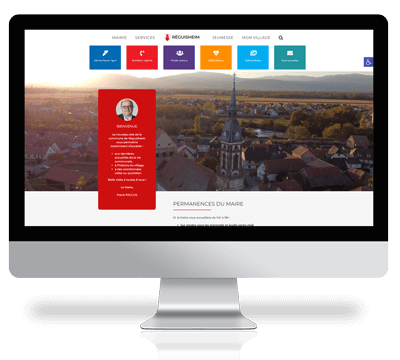 Création du site web de la mairie de Réguisheim 68 Alsace