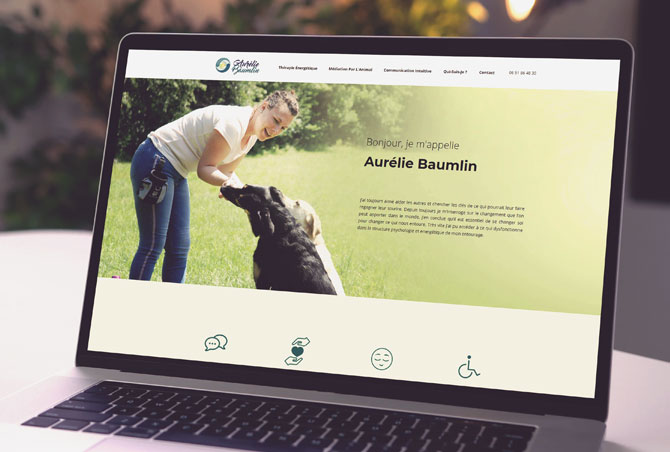 Création site internet somatothérapeute à Wittelsheim, Alsace 68